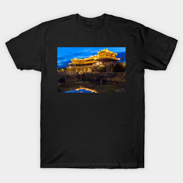 Imperial Royal Palace of Nguyen dynasty in Hue, Vietnam T-Shirt by auradius